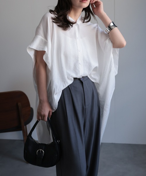 model：156cm 着用サイズ：FREE