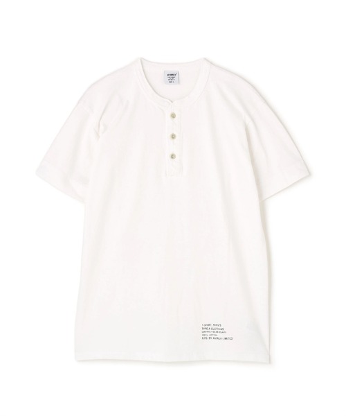 直営店限定》HENRY NECK UNDER T-SHIRT / ヘンリーネック アンダー