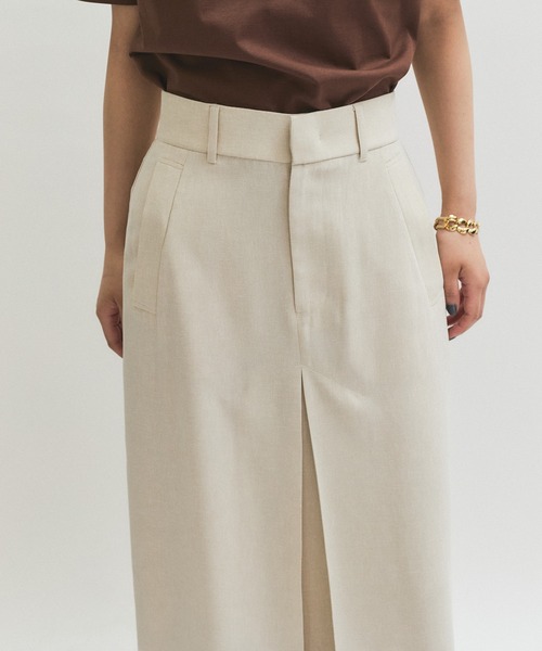 セール】【逸品】ハイウエストベンツタックスカート（スカート