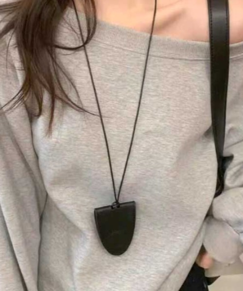 Made in I（メイドインアイ）の「オーバルメガネストラップ（メガネ・レディース・シルバー/アイボリー/ブラック/ブラウン系その他/ブラウン/レオパード・FREE）」の16枚目の写真