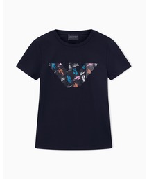 tシャツ 「エンポリオ アルマーニ」ASV Travel Essentials カプセルコレクション Tシャツ シルケットジャージー レディース エンポリオ アルマーニ】ASV Travel Essentials カプセル
