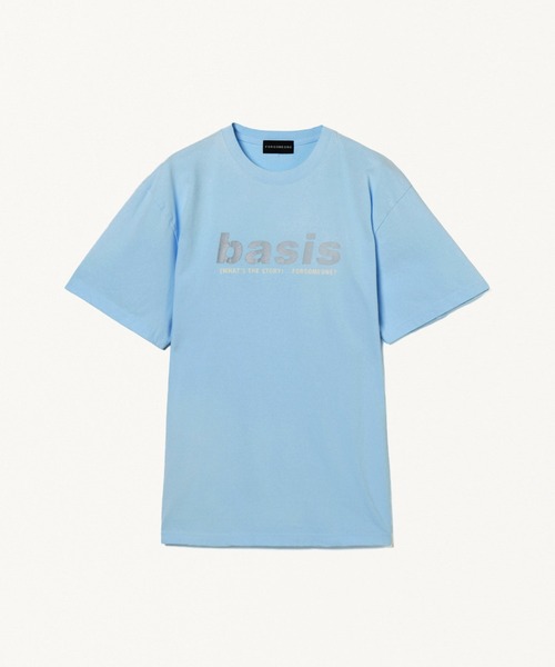 FORSOMEONE(フォーサムワン)の「FORSOMEONE BASIS TEE(Tシャツ/カットソー・メンズ・サックスブルー/チャコールグレー・48/50/46/44)」の3枚目の写真