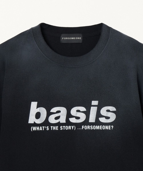 FORSOMEONE(フォーサムワン)の「FORSOMEONE BASIS TEE(Tシャツ/カットソー・メンズ・サックスブルー/チャコールグレー・48/50/46/44)」の7枚目の写真