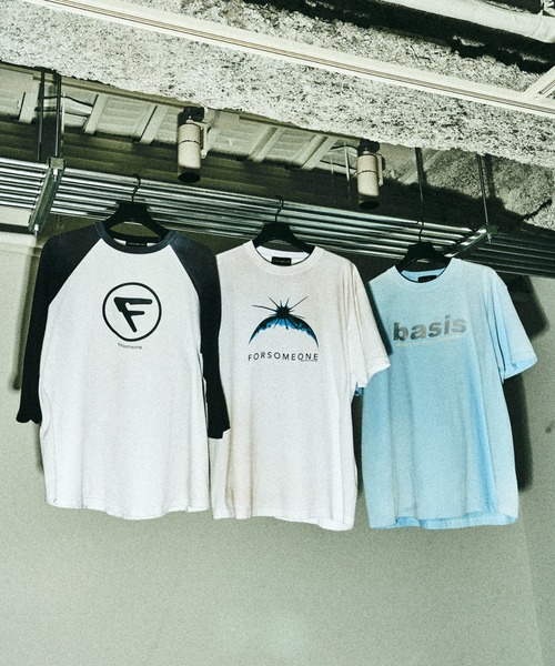 FORSOMEONE(フォーサムワン)の「FORSOMEONE BASIS TEE(Tシャツ/カットソー・メンズ・サックスブルー/チャコールグレー・48/50/46/44)」の17枚目の写真