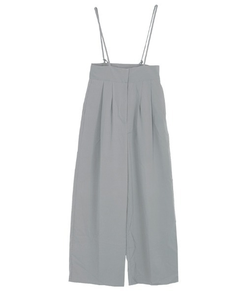 UR'S（ユアーズ）の「タックワイドサロペット（サロペット/オーバーオール・レディース・グレー/ブラック・M）」の12枚目の写真