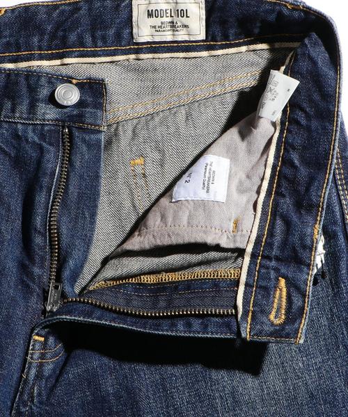 CANTON（キャントン）の「＜BEDWIN x CANTON＞ 14 CHARLS/パンツ□□（デニムパンツ・メンズ・ネイビー・1/2/3）」の4枚目の写真