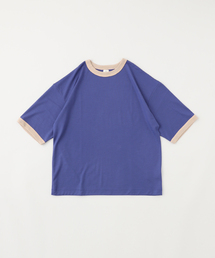 E.Super100'sPLATING RINGER Tシャツ