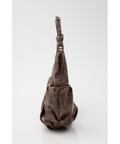 LAGUA GEM（ラグアジェム）の「DROP STRING ROUND バッグ（ショルダーバッグ・レディース・ブラック/ブラウン・FREE）」の13枚目の写真