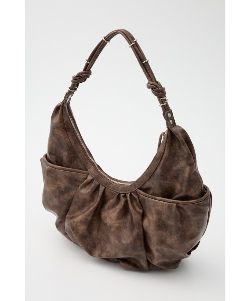 LAGUA GEM（ラグアジェム）の「DROP STRING ROUND バッグ（ショルダーバッグ・レディース・ブラック/ブラウン・FREE）」の14枚目の写真