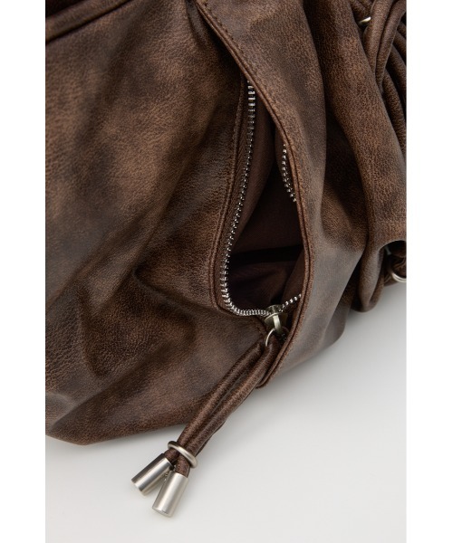 LAGUA GEM（ラグアジェム）の「DROP STRING ROUND バッグ（ショルダーバッグ・レディース・ブラック/ブラウン・FREE）」の17枚目の写真