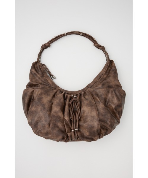 LAGUA GEM（ラグアジェム）の「DROP STRING ROUND バッグ（ショルダーバッグ・レディース・ブラック/ブラウン・FREE）」の10枚目の写真