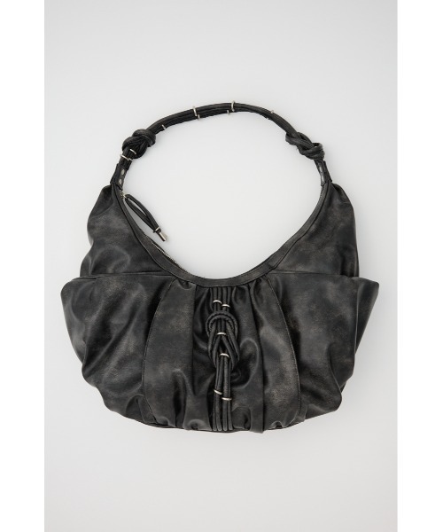 LAGUA GEM（ラグアジェム）の「DROP STRING ROUND バッグ（ショルダーバッグ・レディース・ブラック/ブラウン・FREE）」の3枚目の写真