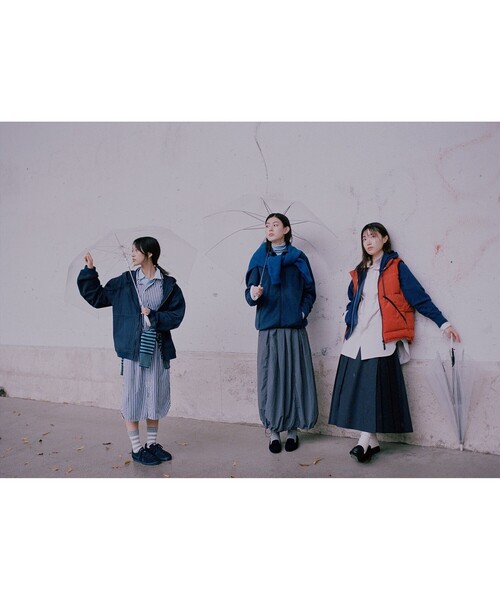 Gramicci（グラミチ）の「【別注】Gramicci / プリーツ スカート（スカート・レディース・グレー系その他/ブルー系その他・ONE SIZE）」の6枚目の写真