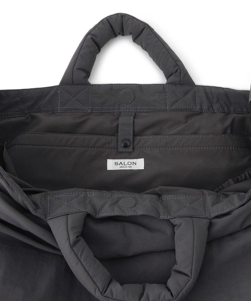 SALON adam et rope'（サロン アダム エ ロペ）の「【WEB限定】ペアレンツトートバッグ［ユニセックスで使える・軽量・A4］（トートバッグ・レディース・ブラック/チャコールグレー/ベージュ系その他2・FREE）」の18枚目の写真