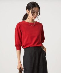 UNITED ARROWS green label relaxing - 高級カシミヤ100% グリーンレーベルリラクシング ボーダー柄 ニットセーター 高級カシミヤ100% グリーンレーベルリラクシング ボーダー柄