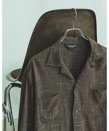 【未使用XL】FR2GOLF 半袖　オープンカラーシャツ　カーキ 未使用XL】FR2GOLF 半袖 オープンカラーシャツ カーキ