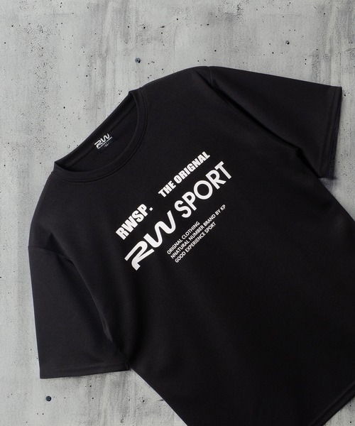 BAYBLO(ベイブロ)の「(SA) ドライメッシュ ロゴ 半袖 Tシャツ(Tシャツ/カットソー・メンズ・ブラック系その他2/グレー系その他/ネイビー系/ブラック系その他/ネイビー系3/グレー系その他2/ブラック系その他4/ホワイト系その他/ネイビー系1/ホワイト系その他2/ネイビー系2/ブラック系その他3・L/M/LL)」の4枚目の写真