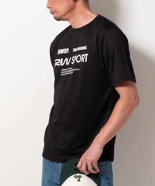 BAYBLO(ベイブロ)の「(SA) ドライメッシュ ロゴ 半袖 Tシャツ(Tシャツ/カットソー・メンズ・ブラック系その他2/グレー系その他/ネイビー系/ブラック系その他/ネイビー系3/グレー系その他2/ブラック系その他4/ホワイト系その他/ネイビー系1/ホワイト系その他2/ネイビー系2/ブラック系その他3・L/M/LL)」の14枚目の写真