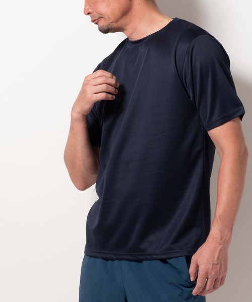 BAYBLO(ベイブロ)の「(SA) ドライメッシュ ロゴ 半袖 Tシャツ(Tシャツ/カットソー・メンズ・ブラック系その他2/グレー系その他/ネイビー系/ブラック系その他/ネイビー系3/グレー系その他2/ブラック系その他4/ホワイト系その他/ネイビー系1/ホワイト系その他2/ネイビー系2/ブラック系その他3・L/M/LL)」の22枚目の写真