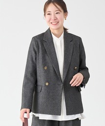 セール価格中✨スピックアンドスパン ⭐️ダブルジャケット金ボタンネイビー 34S スピックアンドスパン ⭐️ダブルジャケット 金ボタン 2023年