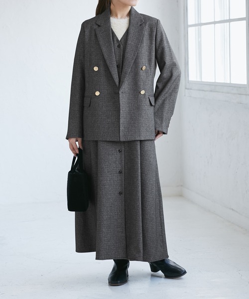 低身長・小柄さんサイズ】レディハンサムシリーズ ウールライク金