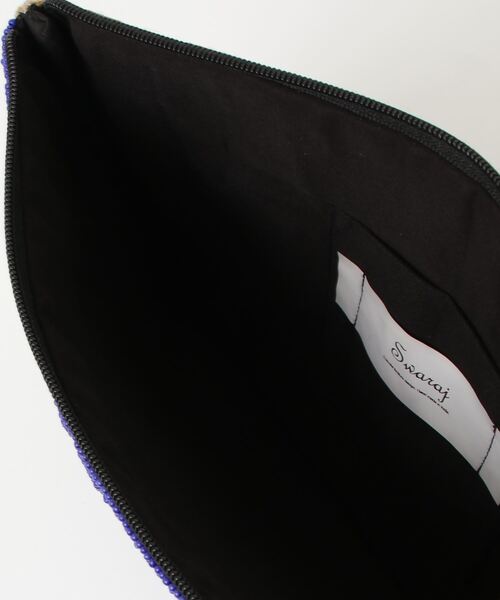 MAISON mou(メゾンムー)の「【Swaraj/スワラージ】バード ビーズポシェット(手刺繍ビーズ)(クラッチバッグ・レディース・ブルー系その他/ブルー系その他2・FREE)」の5枚目の写真