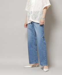 upperhights | upper hights/THE NIECE MID-RISE ブルー(デニムパンツ)