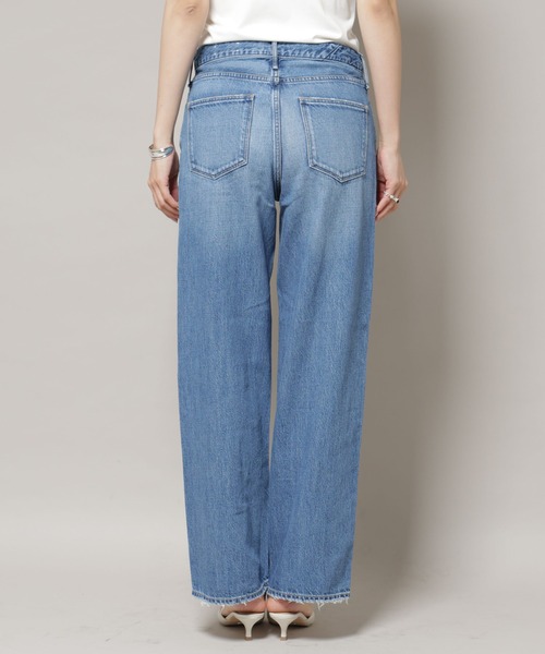 upperhights（アッパーハイツ）の「upper hights/THE NIECE MID-RISE ブルー（デニムパンツ・レディース・ブルー・22/23/24）」の11枚目の写真