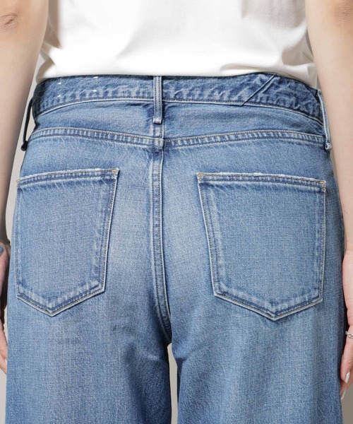 upperhights（アッパーハイツ）の「upper hights/THE NIECE MID-RISE ブルー（デニムパンツ・レディース・ブルー・22/23/24）」の13枚目の写真