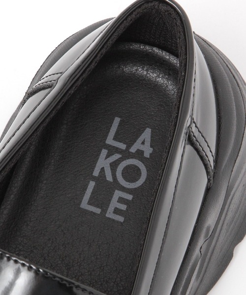 LAKOLE(ラコレ)の「スニーカーローファー / 572541(ローファー・レディース・オフホワイト/ブラック・LARGE/MEDIUM)」の13枚目の写真