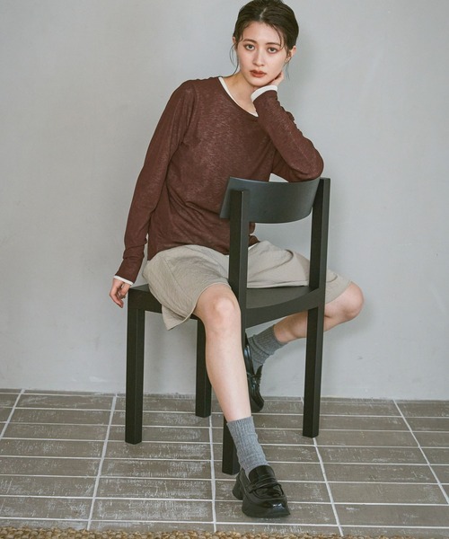 LAKOLE（ラコレ）の「スニーカーローファー / 572541（ローファー・レディース・オフホワイト/ブラック・LARGE/MEDIUM）」の6枚目の写真