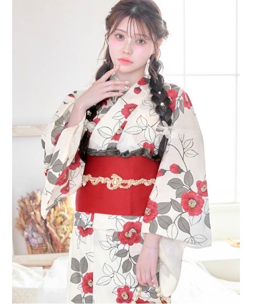 DAZZY(デイジー)の「選べる13タイプ!簡単着付け セパレート ワンピース 浴衣セット(浴衣・レディース・その他10/その他9/その他8/その他7/その他5/その他3/その他12/その他11・フリー)」の8枚目の写真