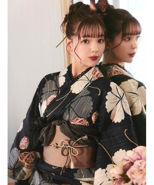 DAZZY(デイジー)の「選べる18タイプ!簡単着付け セパレート ワンピース 浴衣セット(浴衣・レディース・その他10/その他9/その他8/その他7/その他5/その他3/その他12/その他11/その他14/その他16/その他15/その他18/その他17・フリー)」の11枚目の写真