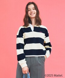【超希少】polo sports ラガーシャツ 黄色 黒 刺繍 ビッグサイズ 美 ポロラルフローレン スポーツ ポロスポーツ 90s 90年代