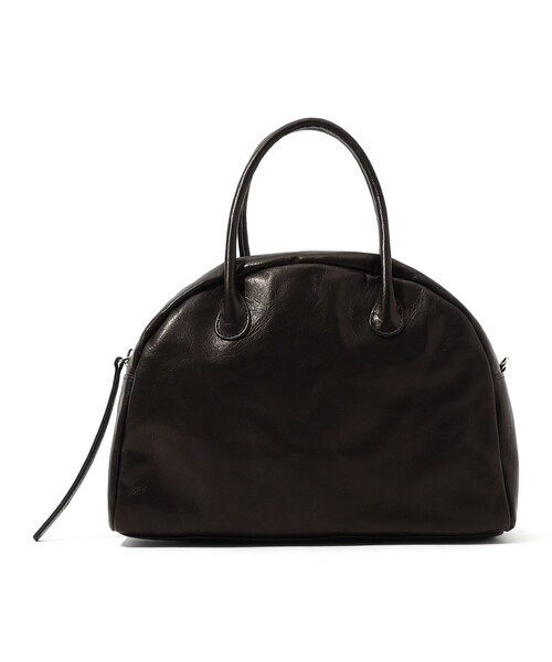 TOMORROWLAND (トゥモローランド)の「les basiques ハーフラウンドバッグ(ハンドバッグ・レディース・ホワイト/ブラック・FREE)」の1枚目の写真