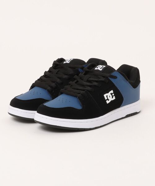 DC SHOES(ディーシーシューズ)の「DC SHOES ディーシーシューズ MANTECA 4 メンズスニーカー(マンテカ4)(スニーカー・メンズ・ブラック×ブルー・26.0cm/26.5cm/27.0cm/27.5cm/28.0cm/28.5cm/29.0cm/25.5cm)」の1枚目の写真