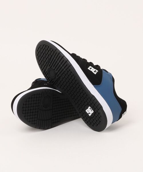 DC SHOES(ディーシーシューズ)の「DC SHOES ディーシーシューズ MANTECA 4 メンズスニーカー(マンテカ4)(スニーカー・メンズ・ブラック×ブルー・26.0cm/26.5cm/27.0cm/27.5cm/28.0cm/28.5cm/29.0cm/25.5cm)」の2枚目の写真