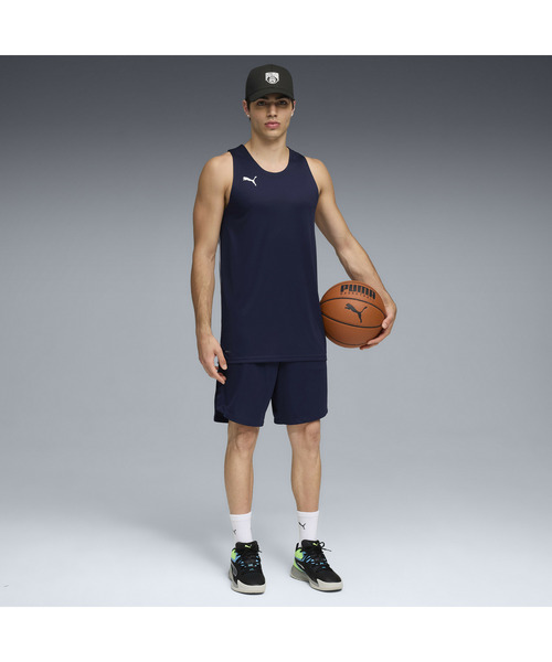 PUMA（プーマ）の「PUMA プーマ メンズ バスケットボール TEAMJAWS スターター ショーツ（その他パンツ・メンズ・ネイビー/ブラック/ブルー・LARGE/X-LARGE/SMALL/MEDIUM/X-SMALL）」の11枚目の写真