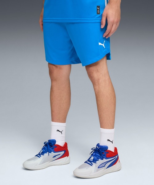 PUMA（プーマ）の「PUMA プーマ メンズ バスケットボール TEAMJAWS スターター ショーツ（その他パンツ・メンズ・ネイビー/ブラック/ブルー・LARGE/X-LARGE/SMALL/MEDIUM/X-SMALL）」の3枚目の写真