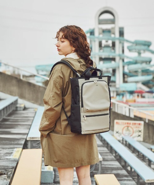 CIE（シー）の「【CIE/シー】VARIOUS TOTE RUCKSAC（バックパック/リュック・メンズ・ネイビー/グレー/ブラック・FREE）」の5枚目の写真