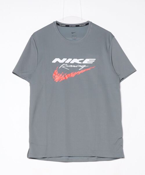 NIKE Df UV RN Engage MILER S/S топ — женский топ для бега
