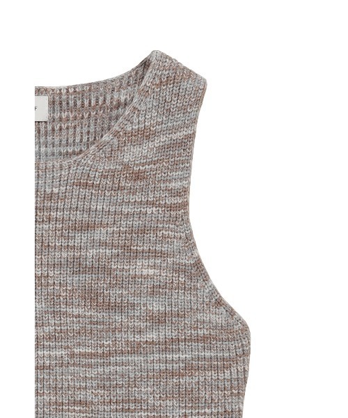 MANOF(マノフ)の「RIB PEPLUM KNIT TOPS(その他トップス・レディース・ホワイト/ブラック/その他・FREE)」の19枚目の写真