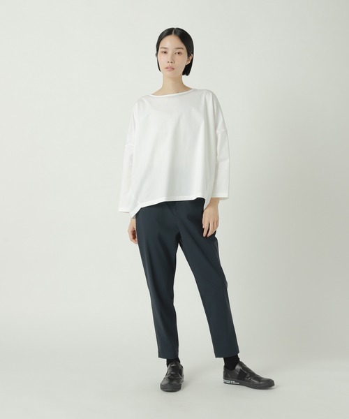 ZUCCa（ズッカ）の「ストレッチナイロントリコット / パンツ / S（その他パンツ・レディース・ベージュ/ネイビー/ブラック・M size/S size）」の9枚目の写真