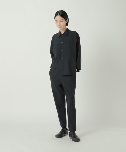 ZUCCa（ズッカ）の「ストレッチナイロントリコット / パンツ / S（その他パンツ・レディース・ベージュ/ネイビー/ブラック・M size/S size）」の7枚目の写真