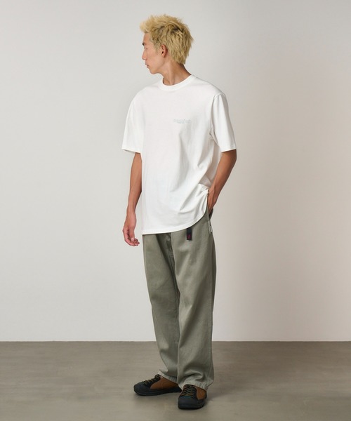 Gramicci（グラミチ）の「TROUTTAIL TEE｜トラウトテイルTシャツ（Tシャツ/カットソー・メンズ・ブラック系その他/ベージュ/ホワイト・S/M/L/XXL/XL）」の5枚目の写真