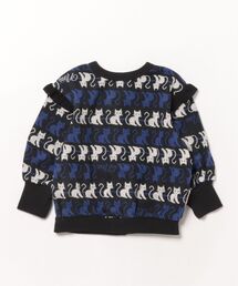 nino | 2WAY　ねこボーダージャガードプルオーバー(その他トップス)