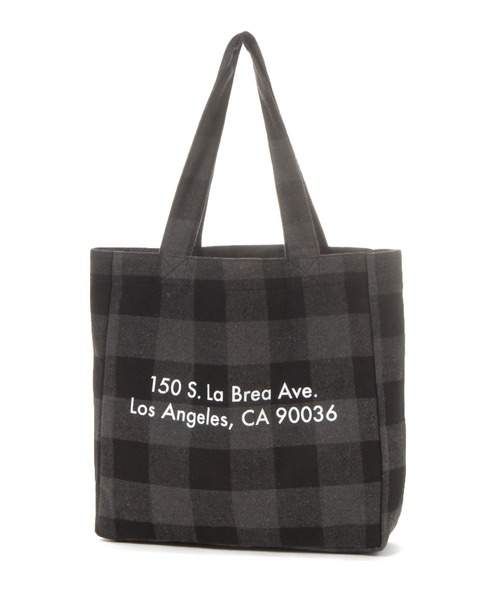 AMERICAN RAG CIE（アメリカンラグシー）の「【AMERICAN RAG CIE】BUFFALO TOTE（トートバッグ・レディース・ブルー/ブラック・FREE）」の6枚目の写真