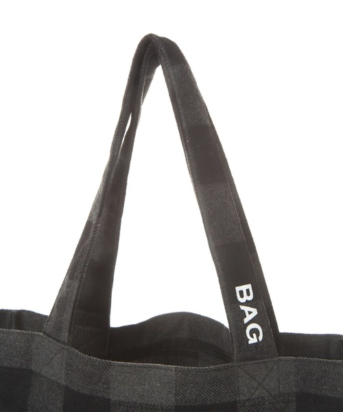 AMERICAN RAG CIE（アメリカンラグシー）の「【AMERICAN RAG CIE】BUFFALO TOTE（トートバッグ・レディース・ブルー/ブラック・FREE）」の8枚目の写真