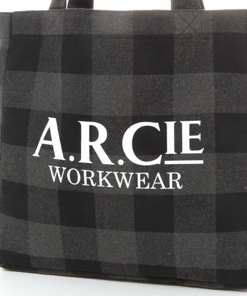 AMERICAN RAG CIE（アメリカンラグシー）の「【AMERICAN RAG CIE】BUFFALO TOTE（トートバッグ・レディース・ブルー/ブラック・FREE）」の11枚目の写真