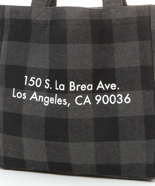 AMERICAN RAG CIE（アメリカンラグシー）の「【AMERICAN RAG CIE】BUFFALO TOTE（トートバッグ・レディース・ブルー/ブラック・FREE）」の12枚目の写真